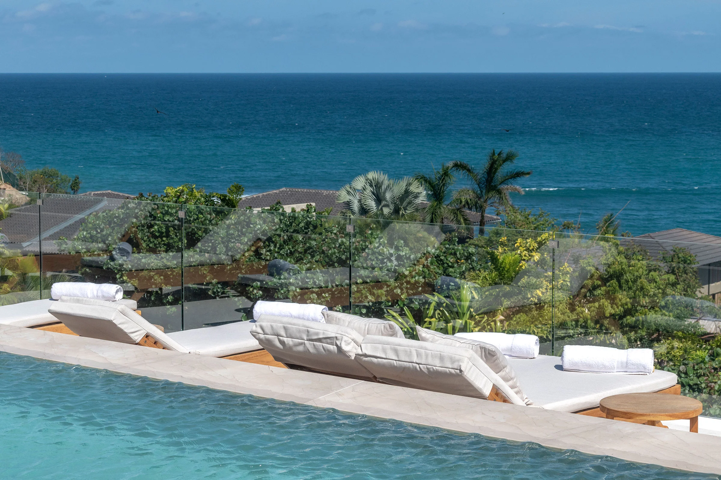 Decorative whale tail sculpture